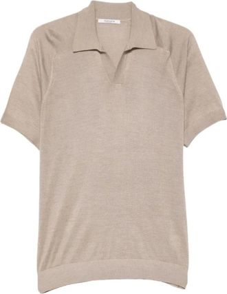 KANGRA Polo M-Manica a Martello Rasato - Heren - Polos - Bruin - 2XL - Tops