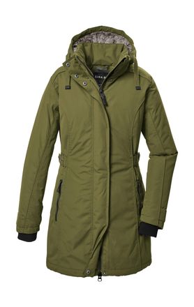 G.I.G.A. DX by killtec Parka GW 70 WMN PRK, Damen, Gr. 36, gr&uuml;n (ivy), Oberstoff: 88% Polyester, 12% Baumwolle, Futter: 100% Polyester, Wattierung: 100% Polyester, G.I.G.A. 
