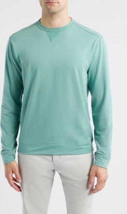 Johnnie-O Willard Crewneck Sweatshirt in Sublime at Nordstrom, Size Xx-Large