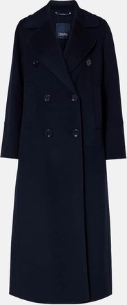 Max Mara Custodi double-breasted virgin wool coat