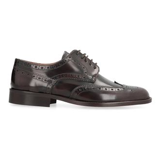 Bruno Magli Klassieke Leren Brogue Veterschoenen - Heren - Nette schoenen - Bruin - 41 EU - Leer - Schoenen