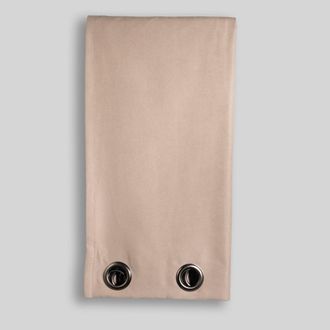 Maisons du monde Cortina t&eacute;rmica con ollaos topo, 130x250 cm (se vende por unidad)