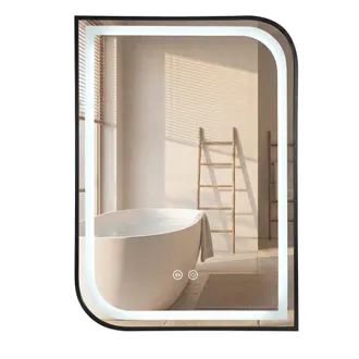 Rea Espejo Rea Zone 70x50 Led Black