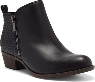 Lucky Brand Basel Bootie in Black/Black at Nordstrom, Size 5.5