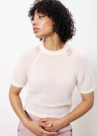FRNCH Imani Top In White