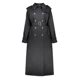 Herno Dames, Mantels, Zwart, Maat: M Poliester