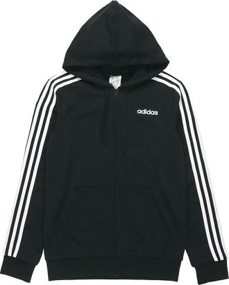 adidas Mens adidas Knit Zipper Jacket Black DQ3102