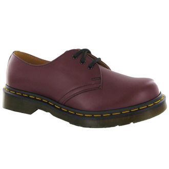 Dr. Martens 1461 Smooth Leather Unisex Lace Up Shoes - Cherry Red - Size:UK 9.5