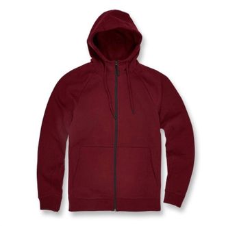 Jordan Craig Uptown Zip Hoodie In Wine