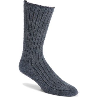 Barefoot Dreams CozyChic Ribbed Socks in He Indigo-Pacific Blue at Nordstrom