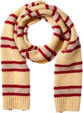 Celine Celine Triomphe Cashmere, Wool & Silk-Blend Scarf