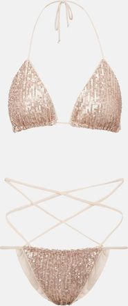 Norma Kamali Bikini con paillettes