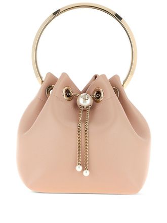 Jimmy Choo London Bolso Bombonera De Cuero Bon Bon