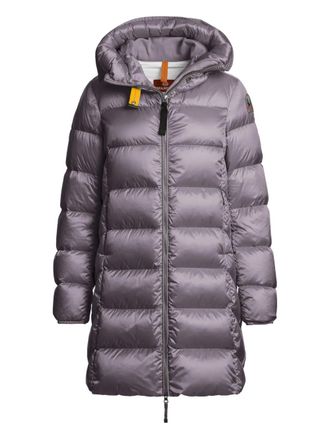 Parajumpers Marion hooded padded coat - women - Polyamide/Polyamide/Polyester/Duck Down/Recycled Polyamide - M - Grey