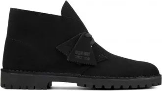 Clarks Desert Rock Boots - Heren - Veterlaarzen - Zwart - 41 1/2 EU - Su&egrave;de - Schoenen