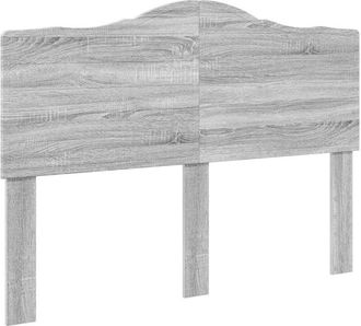 vidaXL Cabecero Gris Sonoma 140 Cm Madera Contrachapada Vidaxl
