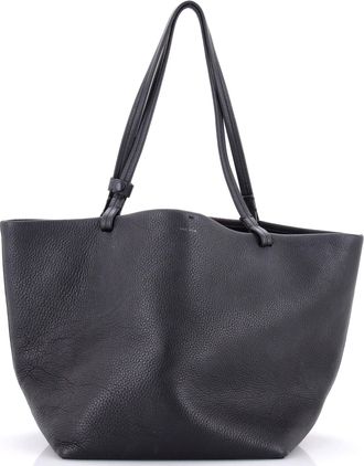 The Row Park Tote Canvas with Leather XL