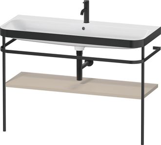 Duravit Set Duravit Happy D.2 Plus Con Soporte Met&aacute;lico, 1175x490mm, 1
