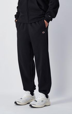 Champion Jogginghose CHAMPION Elastic Cuff Pants, Herren, Gr. S (44/46), N-Gr, schwarz (nbk), Obermaterial: 70% Baumwolle, 30% Polyester, Hosen Jogginghose, sp