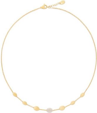 Marco Bicego Siviglia Frontal Necklace in 18K Yellow/white Gold at Nordstrom, Size 16.5