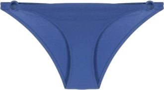 Eres Blauwe Ring-Detail Bikini Broekjes - Dames - Bikinis - Blauw - XL - Badmode