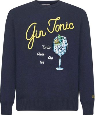 MC2 Saint Barth Hombre, Jerseys, Azul, Talla: 2XL