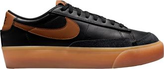 Nike Blazer Low Platform Black / Light Bristish Tan - White DJ0292-003 Womens