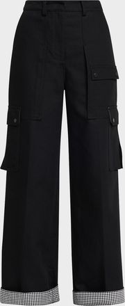 3.1 Phillip Lim Utility Cargo Pants with Contrast Cuffs