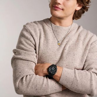 Fossil Uhren - Machine Uhr - Gr. unisize - in Schwarz - für Damen