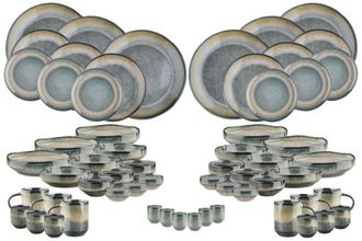 Bj&ouml;rn Borg Juego de vajilla M&aacute;s GENESIS - 60 piezas - Tierra