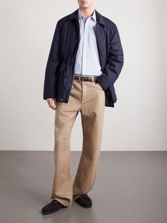Sunspel Padded Wool-Blend Field Jacket
