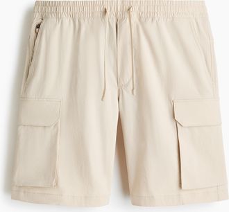 H&M Cargoshorts in Regular Fit - Hellbeige