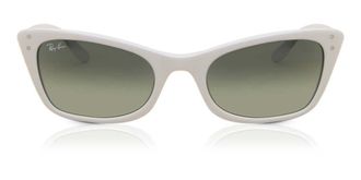 Ray-Ban RB2299 Lady Burbank 975/BH Womens Sunglasses White Size 52