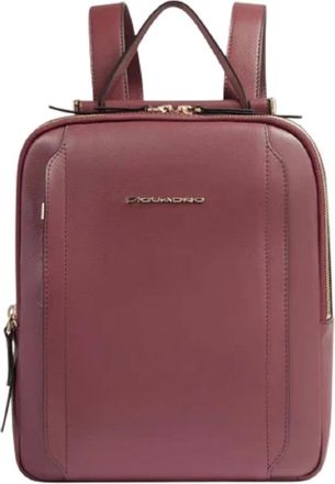 Piquadro Backpacks, female, Red, ONE SIZE, Circle Backpack