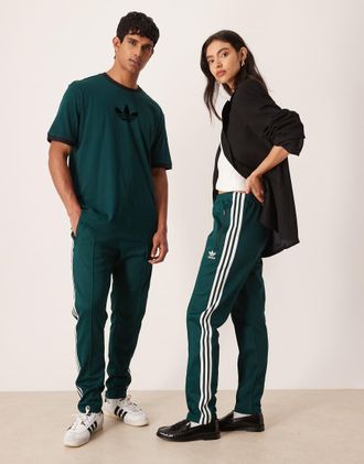 adidas Originals Classic - Pantaloni sportivi verde scuro