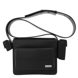 Ferragamo Multipocket Leather Shoulder Bag