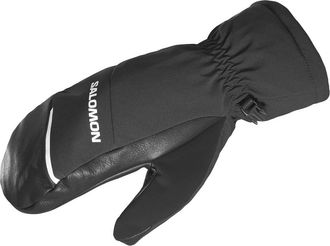 Salomon Propeller Mitten GTX - unisex - Outdoor handschoenen - Zwart - M - Leer - Fitness