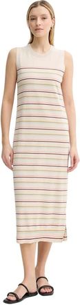 Paul Smith Maxi Jurk - Dames - Kleedjes - Beige - M - Katoen - Kleedjes