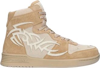 Misbhv Misbhv, Schoenen, Dames, Beige, 36 EU, Su&egrave;de, Court Sneaker