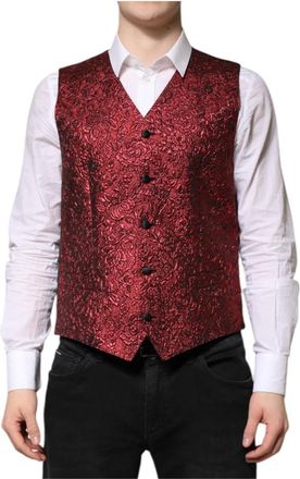 Dolce & Gabbana Hombre, Trajes, Rojo, Talla: L