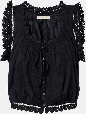 D&ocirc;en D&ocirc;en Traveler embroidered cotton top