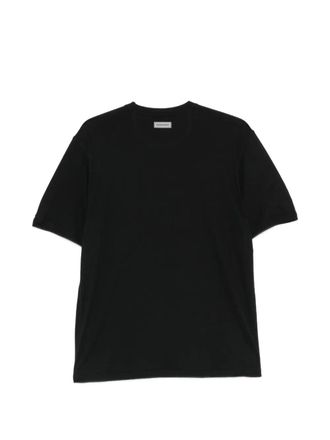 Stefano Ricci Logo-Patch T-Shirt - Black