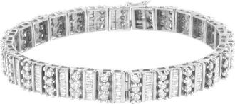 House of Brilliance Haus Of Brilliance 14K 4.94 Ct. Tw. Diamond Tennis Bracelet