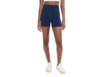 Free People Movement Never Better Bike Shorts Womens Shorts Midnight Navy : MD (Womens 8-10), Elastane/Polyamide