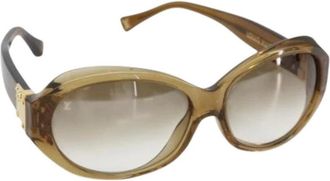 Louis Vuitton Pre-owned Accessories, female, Brown, Size: ONE SIZE Pre-owned Plastic Sunglasses