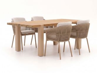 Hartman Hartman Sevilla/Almeria 200cm dining tuinset 5-delig