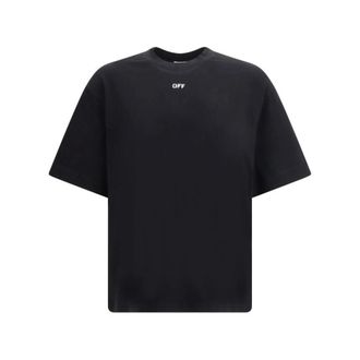 Off-white T-Shirts, male, Black, Size: XL The Chain Araldic Arrow T-shirt