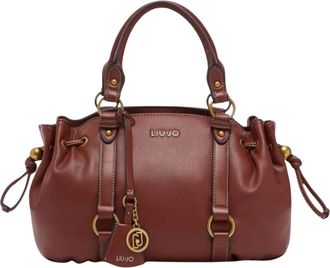 Liu Jo Borsa a mano Piccola con coulisse - Bags - Mujer - Marr&oacute;n - ONE SIZE