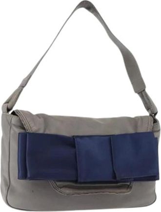 Chlo&eacute; Pre-owned Shoulder Bags, female, Gray, Size: ONE SIZE Pre-owned Shoulder Bag