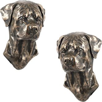 OEM Rottweiler: Una Estatuilla De Perro, Un Busto Colgante, Una Decoraci&oacute;n &Uacute;nica Para Un Amante De Los Perros De Art-dog